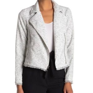 Cupcakes and Cashmere Clementine Tweed Notch Lapel Jacket- M